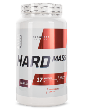 Гейнер для набору маси Progress Nutrition Hard Mass 1000 г Ваніль