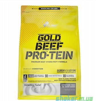 Яловичий протеїн Olimp Gold BEEF Pro-Tein (700 г) голд кокос крем