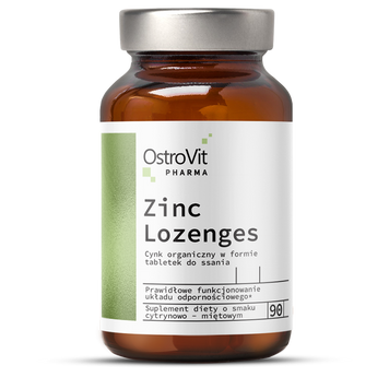 Цинк OstroVit Zinc Lozenges 90 caps