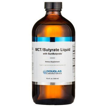MCT/Бутират-тригліцерид, MCT/Butyrate with SunButyrate&trade;, Douglas Laboratories, рідина, підтримка когнітивних функцій та вироблення кетонів, 460 мл