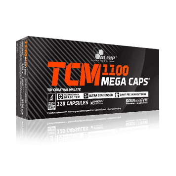 Три креатин малат Olimp TCM Mega Caps 1100 30 капс тсм