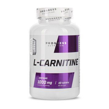 Л-карнітин Progress Nutrition L-Carnitine 1000 mg 60 Таблеток