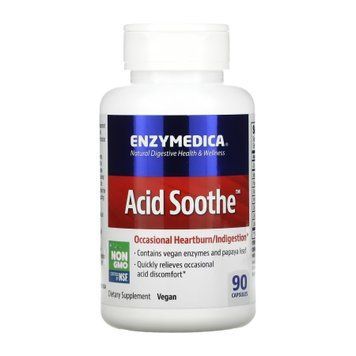 Ферменты Enzymedica Acid Soothe 90 капсул