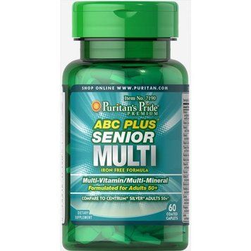 Комплекс витаминов Puritan's Pride ABC Plus Multivitamin and Multi-Mineral Formula (60 таб)
