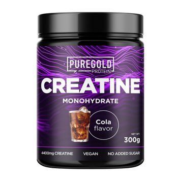 Креатин моногидрат Pure Gold Creatine Monohydrate 300 г Cola