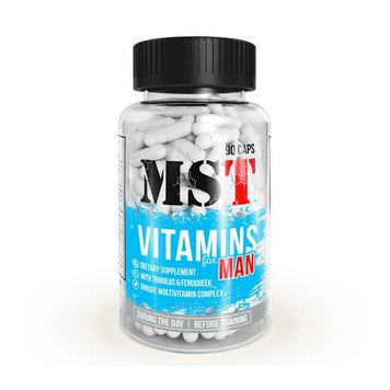 Вітаміни для чоловіків MST Vitamin for MAN (90 капс) мтс вітамін фор мен