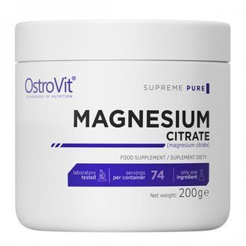 Магній цитрат OstroVit Magnesium Citrate 200 грам