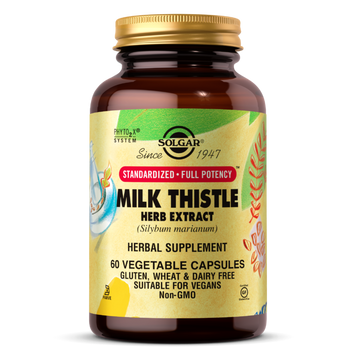 Екстракт розторопші Milk Thistle Solgar 60 капсул