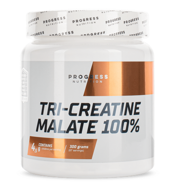 Три креатин малат Progress Nutrition Tri-Creatine Malate 300 грамм