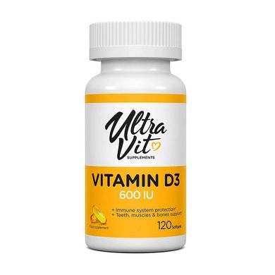 Вітамін Д3 VP Lab Vitamin D3 600 IU (120 капс)