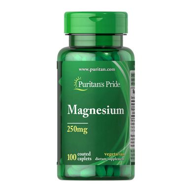 Магний Puritan's Pride Magnesium 250 mg 100 таб