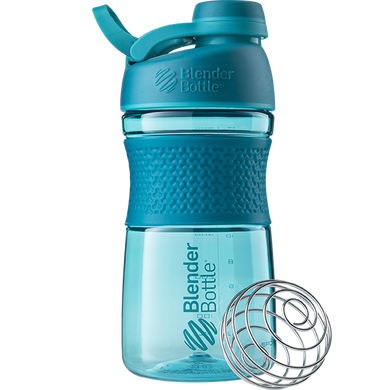 Спортивна пляшка-шейкер BlenderBottle SportMixer Twist 20oz/590ml Teal (ORIGINAL)