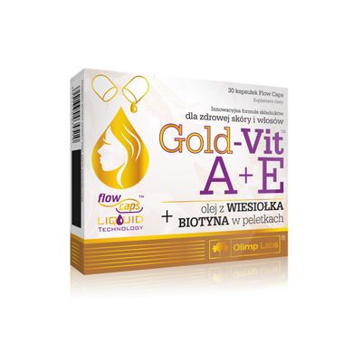 Витамин А и Е Olimp Gold-Vit A+E 30 капсул