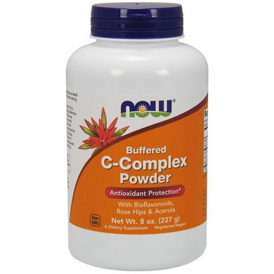 Вітамін C комплекс Now Foods Buffered C-Complex (227 г)