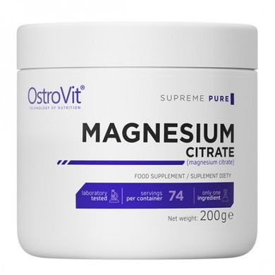 Магний цитрат OstroVit Magnesium Citrate 200 грамм