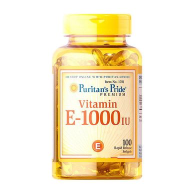 Витамин Е Puritan's Pride Vitamin E-1000 IU (100 капс)