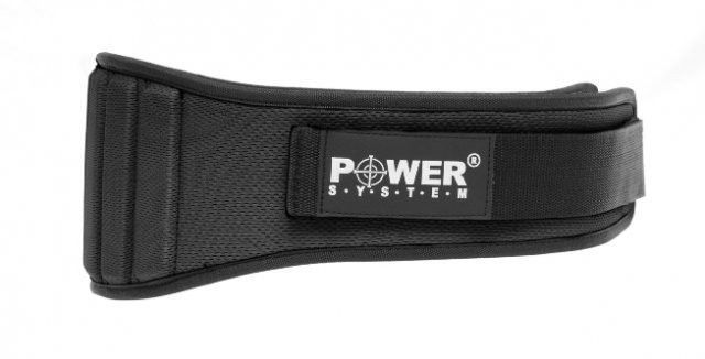 Неопреновий Пояс для важкої атлетики Power System Neopren PS-3200 Black XL