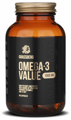 Омега 3 Grassberg Value Omega 3 1000 mg 90 капсул