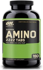 Комплекс амінокислот Optimum Nutrition Superior Amino 2222 160 таб суперіор аміно