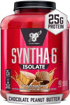 Сироватковий протеїн ізолят BSN Syntha-6 Isolate 1800 грамм Peanut Butter Cookie