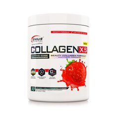 Колаген Genius Nutrition Collagen X5 360 г wild strawberry