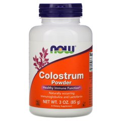 Лактоферин Now Foods Colostrum Powder 85 грам