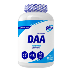 Тестостероновый бустер 6Pak DAA 120 таблеток