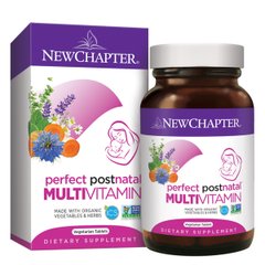 Мультивитамины для Женщин в Послеродовой Период, Perfect Postnatal, New Chapter, 48 таблеток