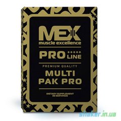 Комплекс вітамінів MEX Nutrition Multi Pak Pro (30 пак) мульти пак про