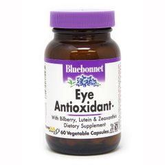 Антиоксидант для Око з зеаксантин, Bluebonnet Nutrition, 60 рослинних капсул