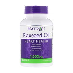 Лляна олія Natrol Flaxseed Oil 90 капс Омега-3