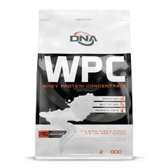 Сироватковий протеїн концентрат DNA WPC 900 грам Полуниця