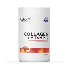 Колаген з вітаміном C Колаген OstroVit Collagen + Vitamin C 400 г raspberry lemonade with mint