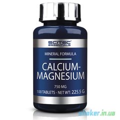 Кальцій магній Scitec Nutrition Calcium - Magnesium (100 таб)