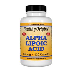 Альфа-липоевая кислота Healthy Origins Alpha Lipoic Acid 100 mg (120 капсул) хелси ориджинс