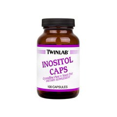 Інозітол Twinlab Inositol Caps (100 капс) вітамін б8 твінлаб