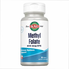 Метилфолат KAL Methyl Folate 800mcg 90 таблеток