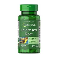 Гідрастис канадський Puritan's Pride Goldenseal Root 470 mg 100 капсул