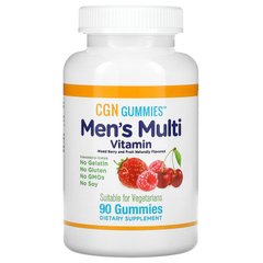 Вітаміни для чоловіків California Gold Nutrition Men's Multi Vitamin 90 мармеладних таблеток
