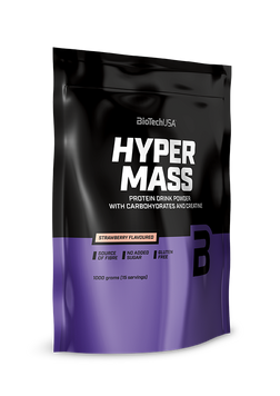 Гейнер для набору маси BioTech Hyper Mass 1 кг карамель-капучіно