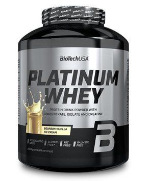 Сывороточный Протеин BioTechUSA Platinum Whey 2000 г Bourbon Vanilla Ice Cream