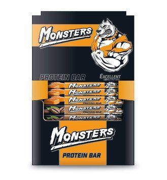 протеїнові батончики Monsters 24x40 г Peanut Salted Caramel