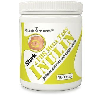 Пребіотик комплекс Stark Pharm Stark Inulin/Fos Prebiotic Complex 180 таблеток
