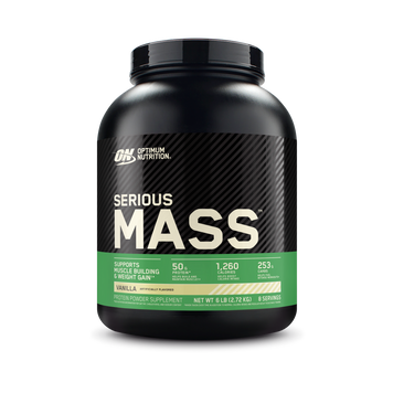 Гейнер для набора массы Optimum Nutrition EU Serious Mass 2720 г vanilla
