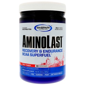 Комплекс аминокислот Gaspari Nutrition Aminolast 420 грамм Фруктовый пунш