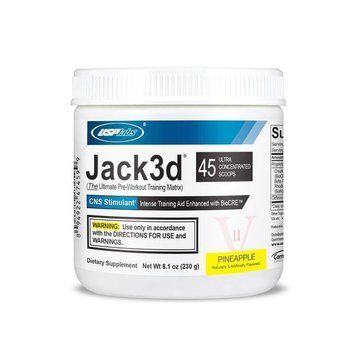 Передтренувальний комплекс USP Labs Jack 3D (230 г) pineapple
