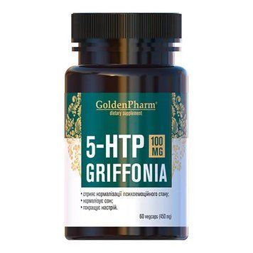 5-гидрокситриптофан GoldenPharm 5-HTP 100 мг 60 капсул