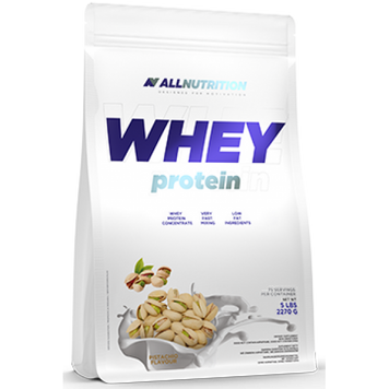 Сироватковий протеїн концентрат AllNutrition Whey Protein 2200 г Pistachio