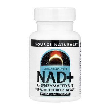 Коензимований Вітамін Б3 Source Naturals Coenzymated Vitamin B-3 25 mg Peppermint 60 жув. цукерок