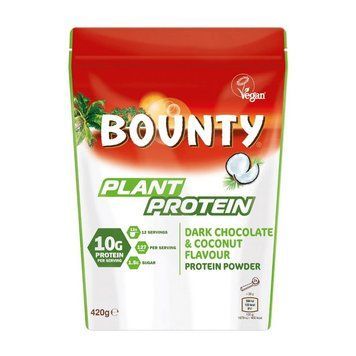 Растительный протеин Bounty Plant Hi Protein 420 г dark chocolate & coconut